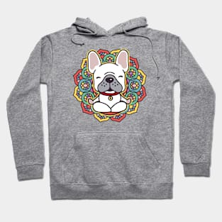 Yoga pug mandala meditation funny meme dog Hoodie